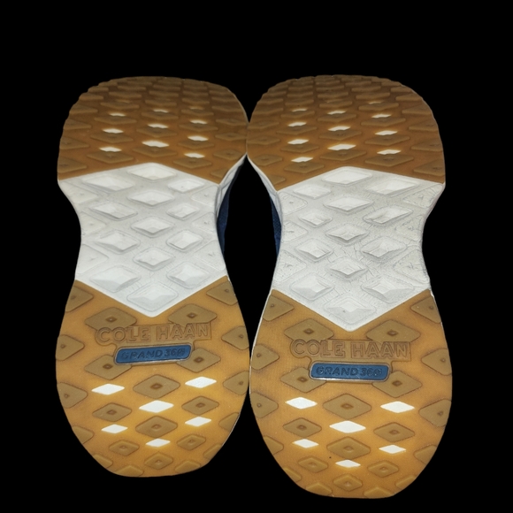 Cole Haan Men's Zerogrand All Day Runner Sneaker Ensign Blue/ Ivory 10.5M Navy - Picture 13 of 15